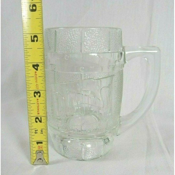 Dad's Root Beer Clear Heavy Glass Barrel Mug - Picture 5 of 6
